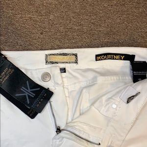 Kardashian Kollection Pants - Kardashian Collection White Denim Kardashian Kollection Pants - Kardashian Collection White Denim